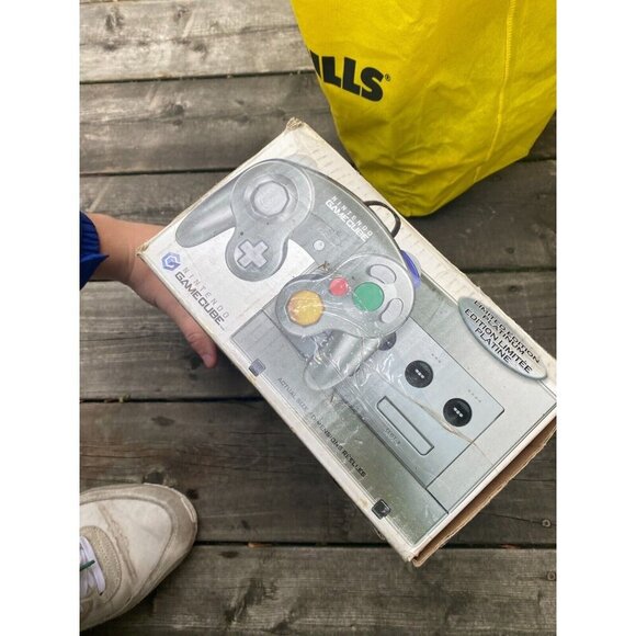 OPEN BOX MINT Nintendo Gamecube Console Platinum W/ Box and Instructions - Picture 8 of 13